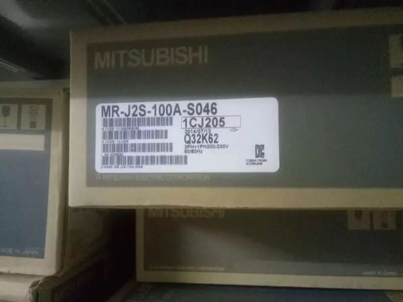 NEW ORIGINAL MITSUBISHI AC SERVO DRIVER MR-J2S-100A-S046 EXPEDITED SHIP - Click Image to Close