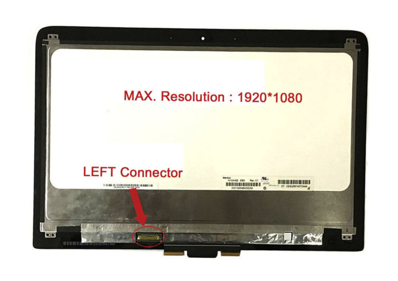 13.3" LCD Touch Screen Display Assembly Replacement for HP Spectre X360 13-4000 - zum Schließen ins Bild klicken