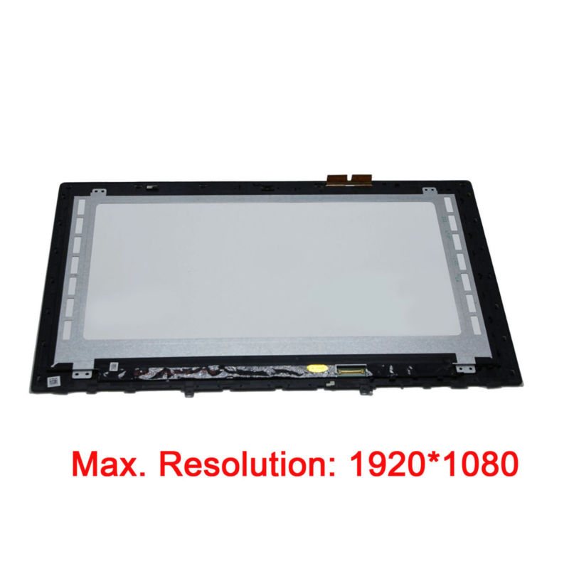 FHD LCD Display Touch Screen Assembly Frame For Lenovo Y50-70 20349 TOUCH - Click Image to Close