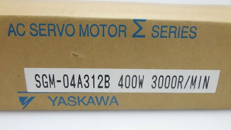 YASKAWA AC SERVO MOTOR SGM-04A312B NEW ORIGINAL EXPEDITED SHIPPING - Click Image to Close