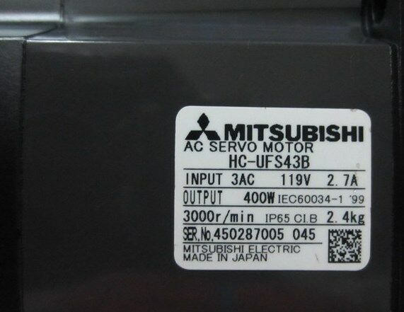 MITSUBISHI AC SERVO MOTOR HC-UFS43B HCUFS43B NEW ORIGINAL EXPEDITED SHIPING - Click Image to Close