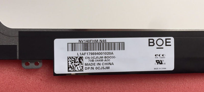 New NV140FHM-N46 14" slim 1920X1080 FHD IPS LCD WLED Display Replacement Screen - zum Schließen ins Bild klicken