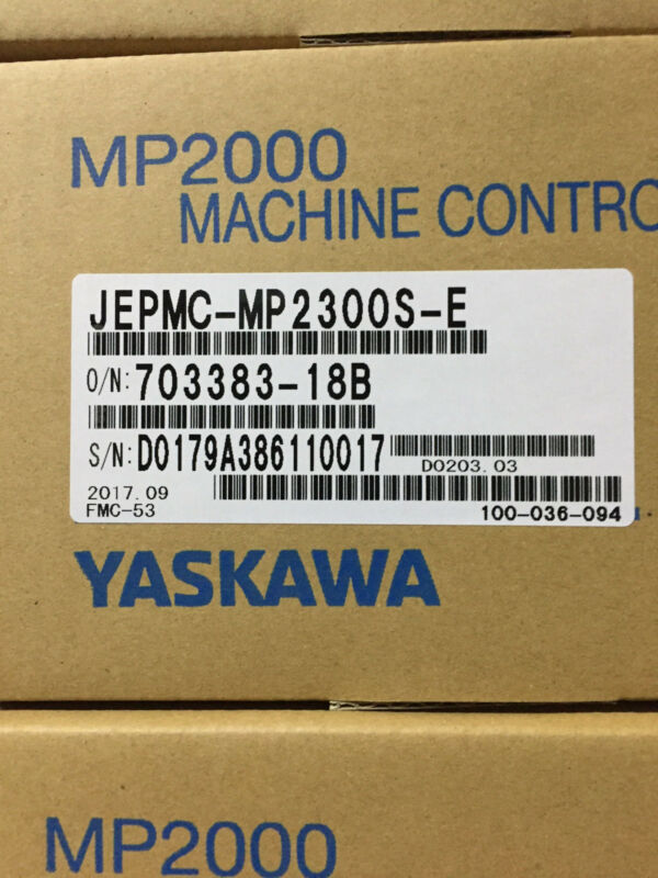 1PC USED YASKAWA MACHINE CONTROLLER JEPMC-MP2300S-E EXPEDITED SHIPPING - Click Image to Close