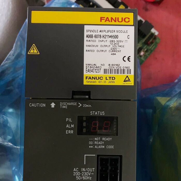 NEW FANUC SPINDLE AMPLIFIER MODULE A06B-6078-H211#H500 EXPEDITED SHIPPING - Click Image to Close