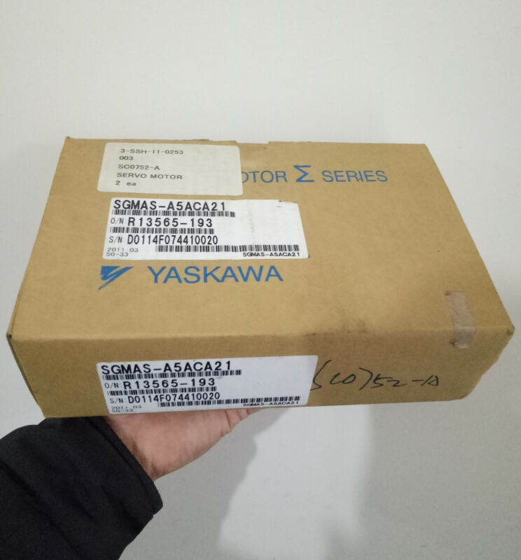 NEW ORIGINAL YASKAWA AC SERVO MOTOR SGMAS-A5ACA21 EXPEDITED SHIPPING - Click Image to Close