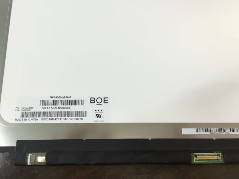 New 5D10M42891 for Lenovo FRU 14" WUXGA 1080P FHD IPS LED LCD Replacement Screen - zum Schließen ins Bild klicken