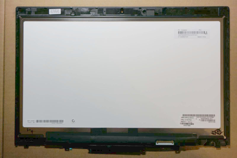 00JT853 FRU for Lenovo ThinkPad X1 Yoga 14" 20FQ WQHD LCD Touch Screen Assembly - zum Schließen ins Bild klicken