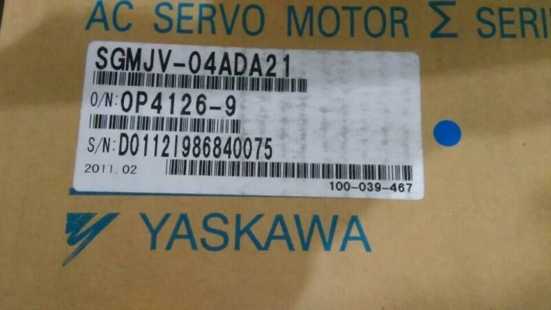 1PC YASKAWA AC SERVO MOTOR SGMJV-04ADA21 SGMJV04ADA21 NEW EXPEDITED SHIPING