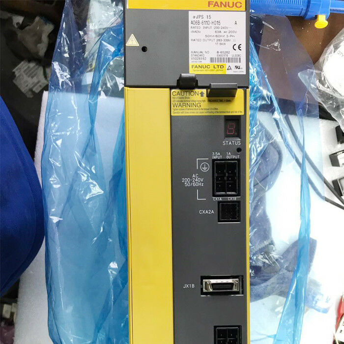 NEW ORIGINAL FANUC POWER SUPPLY MODULE A06B-6110-H015 EXPEDITED SHIPPING - Click Image to Close