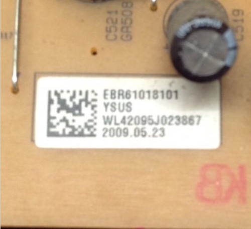 EBR61018101 LGE PDP 42G2A YSUS EAX60764001