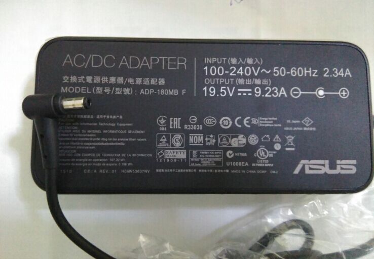 Original Slim 19.5V 9.23A AC/DC Adapter for Asus G750JW G750JX G750JZ FA180PM111