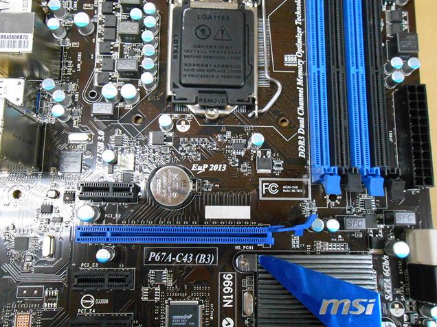 MSI H61MU-E35 (B3) Desktop Motherboard - Intel - Socket H2 LGA-1