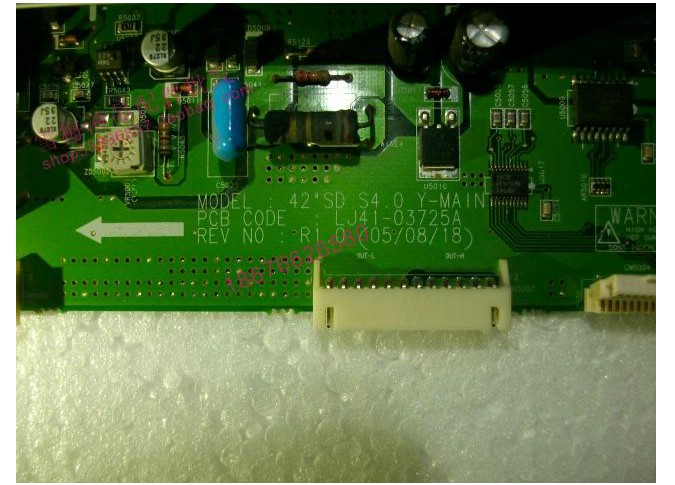 Y-MAIN BOARD LJ41-03725A LJ92-01378A Samsung S42SD-YD07