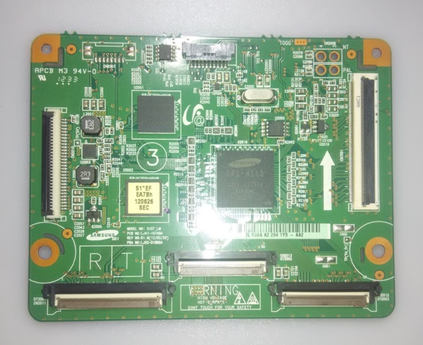 Samsung PN51E550D1F Logic Board LJ41-10169A LJ92-01866A #V8603
