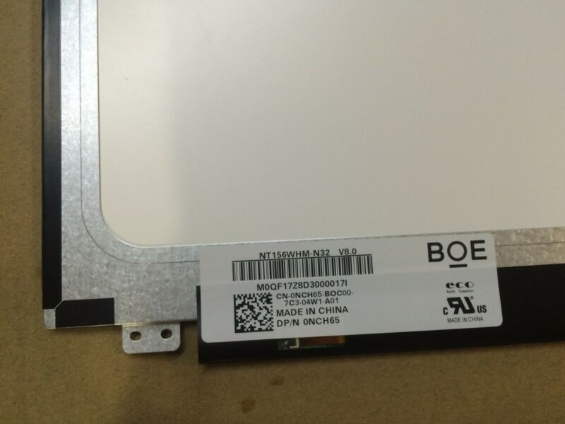 15.6"LED LCD Screen NT156WHM-N32 1366X768 For EDP30PIN DELL DP/N:0NCH65 HD - Click Image to Close