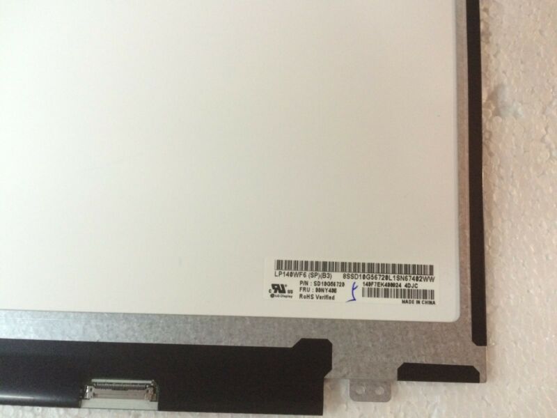 14.0" LED LCD Screen Display FOR Dell Latitude 5480 5488 edp30pin 1920x1080 - zum Schließen ins Bild klicken