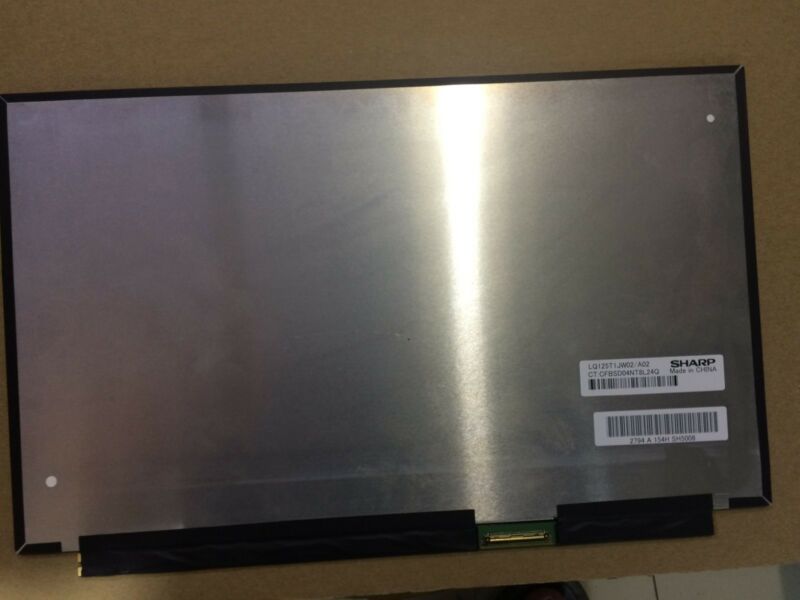12.5" LED LCD Screen LQ125T1JW02/ A02 edp40pin 2560X1440 IPS QHD NON-TOUCH NEW