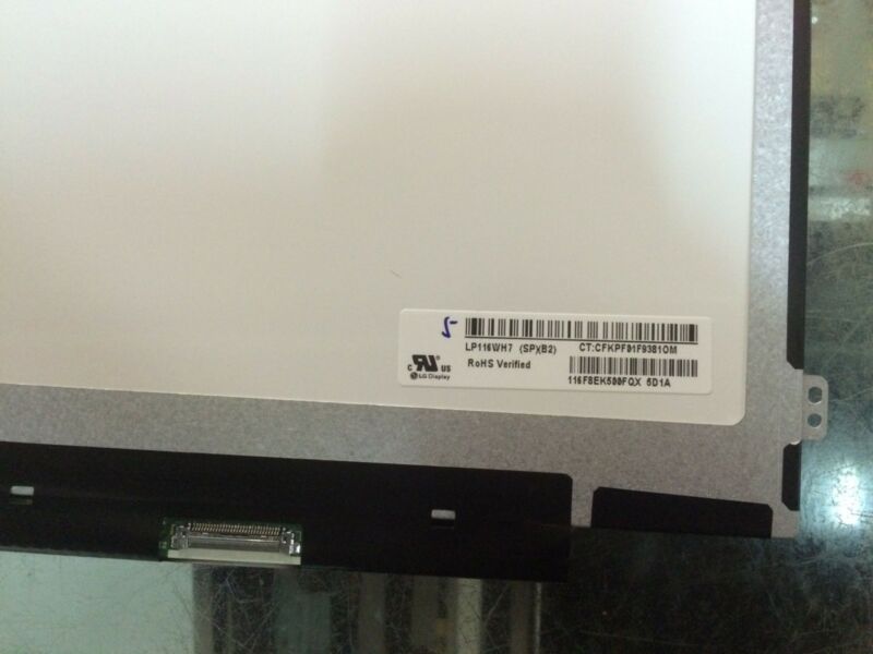 11.6"LED LCD Screen Display LG LP116WH7-SPB2 SP B2 EDP 30PIN 1366x768 IPS new - Click Image to Close