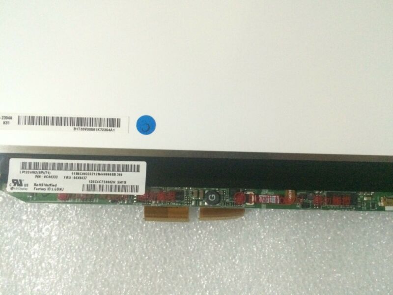 12.5"Lenovo ThinkPad X260 X270 LCD Screen+Touch Digitizer Assembly 1366x768 - zum Schließen ins Bild klicken