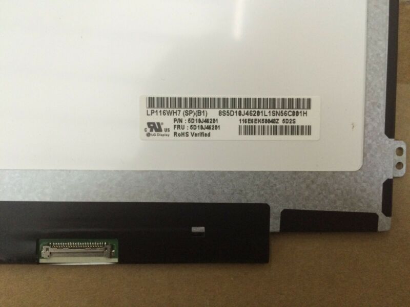 11.6"LED LCD Screen Display LG LP116WH7-SPB1 SP B1 EDP 30PIN 1366x768 IPS new - zum Schließen ins Bild klicken