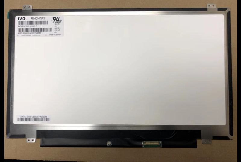 14.0" LED LCD Screen R140NWF5 R1 FRU 00UR895 PN SD10M65528 EDP40PIN Cell-touch