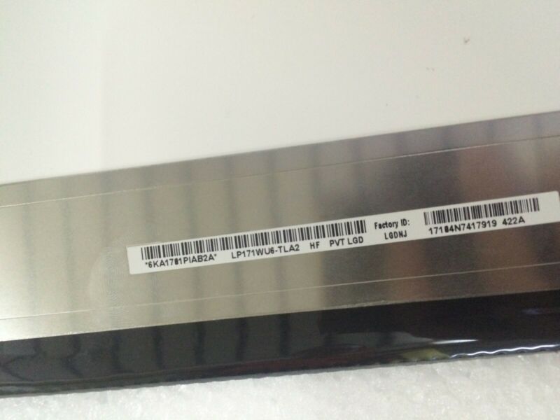 17"LED LCD Screen For Macbook Pro A1297 LP171WU6-TL A2 A1 LTN170CT10 G01 C05 - Click Image to Close