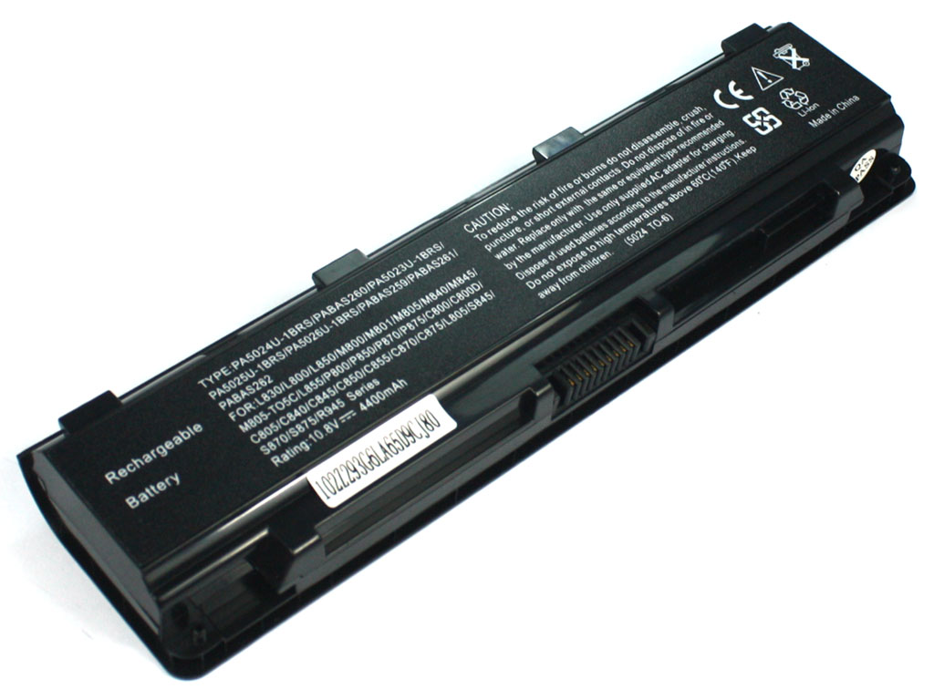 10.8V 48WH Original PA5024U Battery For Toshiba Satellite C800