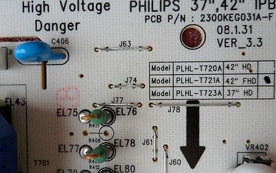 power Board 2300KEG031A-F PLHL-T721A For PHILLIPS 42PFL5403/93