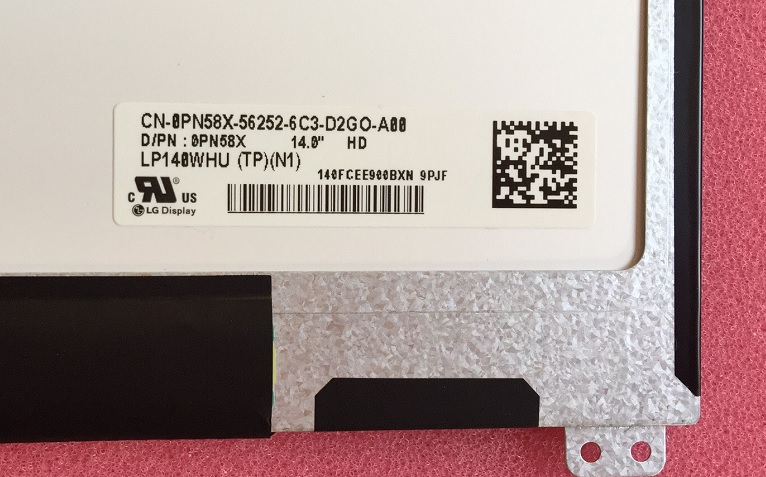 NEW 14.0" LED HD MATTE AG DISPLAY SCREEN PANEL FOR DELL DP/N PN58X CN-0PN58X - zum Schließen ins Bild klicken