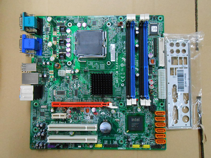 Q45T CM Q45 DDR3 DVI Desktop Motherboard For Acer