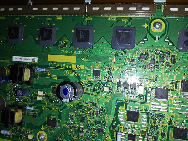 PANASONIC TNPA5349 TNPA5349AB SN Board TXNSN1PKUU TC-P42S30 TC-P42ST30