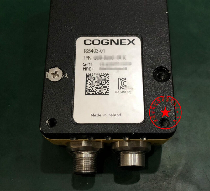 COGNEX IS5403-01 IS540301 tested and used - Click Image to Close