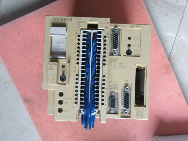 SIEMENS 6ES5095-8MA05 6ES5 095-8MA05 tested and used in good condition - Click Image to Close