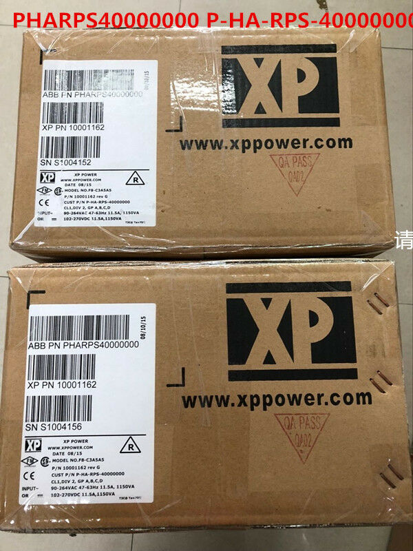 ABB XP PHARPS40000000 P-HA-RPS-40000000 NEW IN BOX