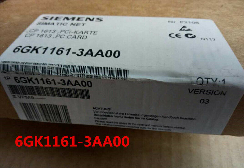 SIEMENS 6GK1161-3AA00 6GK1 161-3AA00 NEW IN BOX