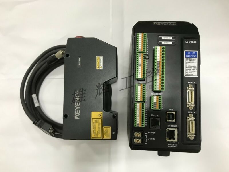 KEYENCE LJ-V7000 LJ-V7300 with cable 1set used and tested in good condition