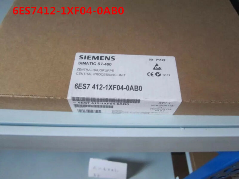SIEMENS 6ES7412-1XF04-0AB0 6ES7 412-1XF04-0AB0 NEW IN BOX