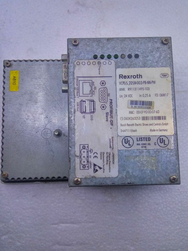 Rexroth VCP05.2DSN-003-PB-NN-PW used and tested 1PCS - Click Image to Close