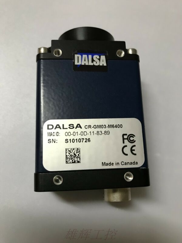 DALSA CR-GM03-M6400 CCD Camera used and tested 1PCS - Click Image to Close