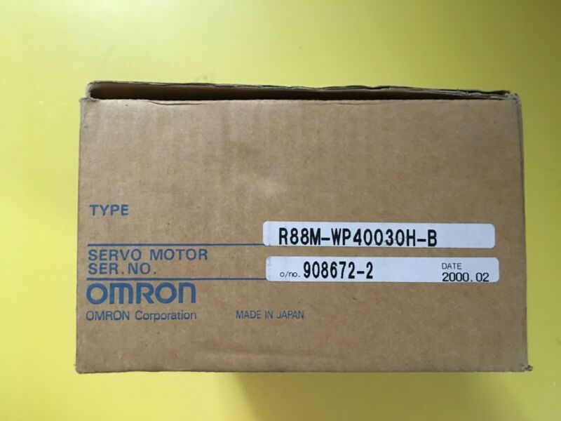 OMRON R88M-WP40030H-B R88MWP40030HB NEW IN BOX 1PCS - zum Schließen ins Bild klicken