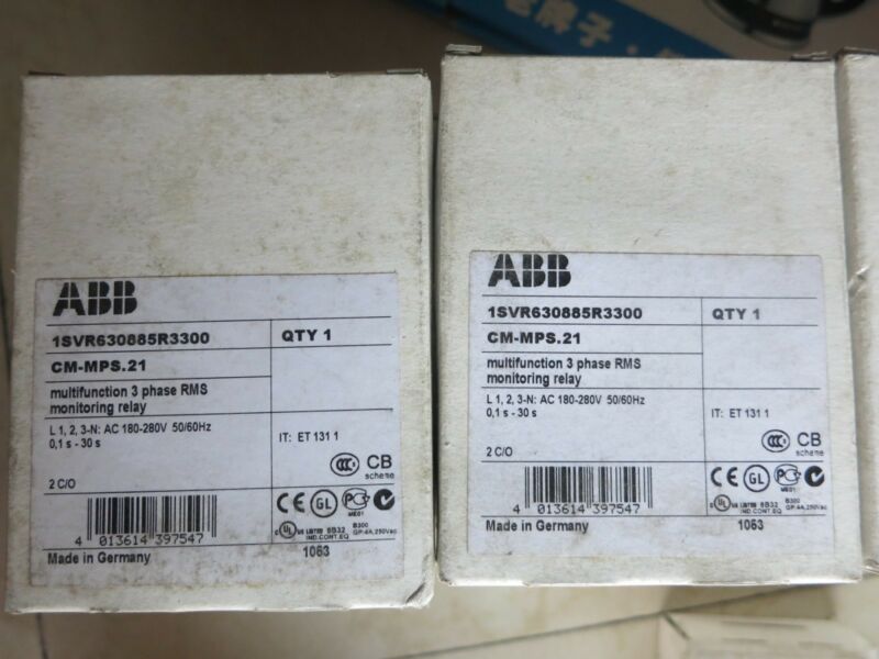 ABB CM-MPS.21 1SVR630885R3300 NEW IN BOX 1PCS
