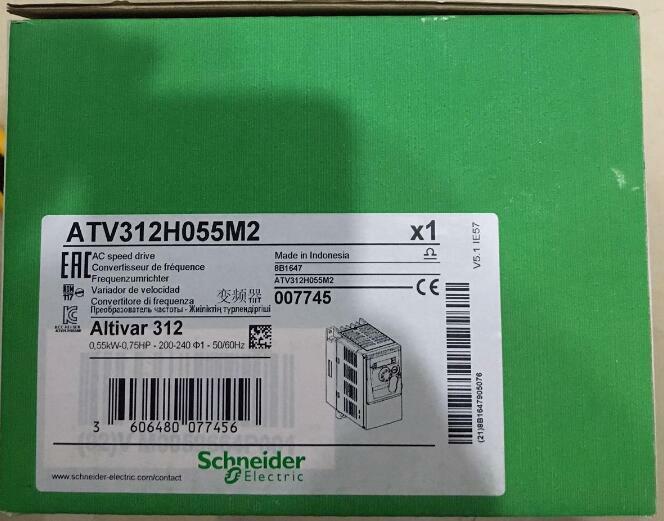 SCHNEIDER ATV312H055M2 NEW IN BOX 1PCS