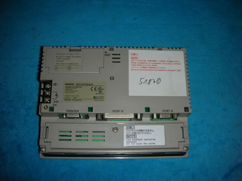 OMR NT31-ST123-EV3 used and tested 1PCS - Click Image to Close
