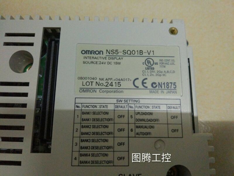 OMR NS5-SQ01B-V1 used and tested 1PCS - Click Image to Close