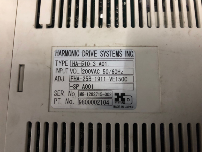 HD HA-510-3-A01 Used and Tested 1pcs - Click Image to Close