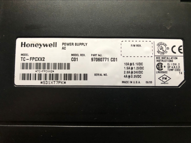 Honeywell TC-FRCXX2 Used 1PCS - zum Schließen ins Bild klicken