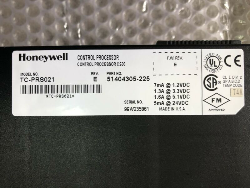 Honeywell TC-PRS021 Used 1PCS - zum Schließen ins Bild klicken