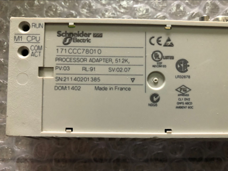 SCHNEIDER 171CCC78010 171-CCC-780-10 Used 1PCS - Click Image to Close