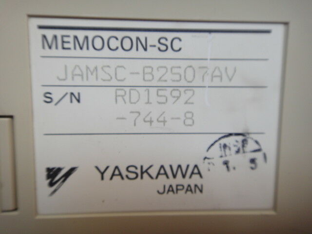 Yaska PLC B2507 B2507A JAMSC-B2507AV Used 1pcs - Click Image to Close