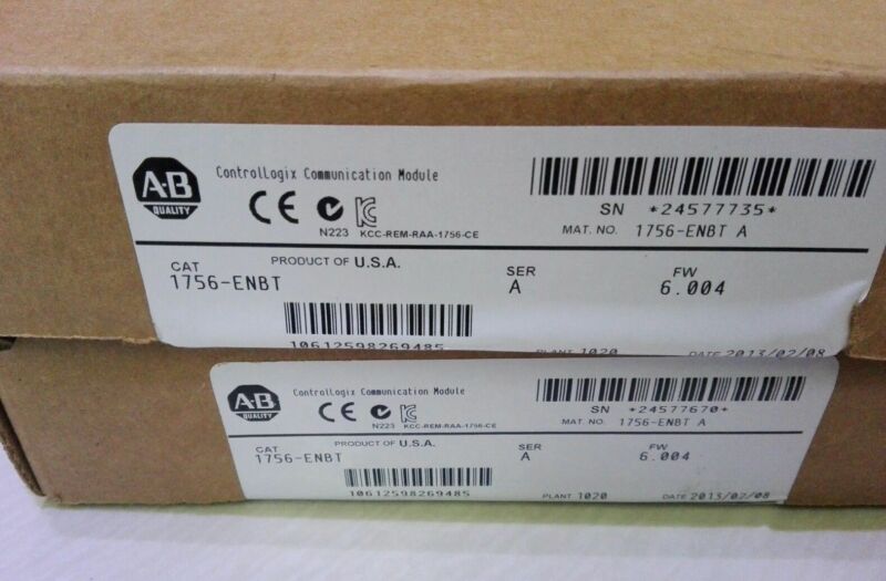AB 1756-ENBT New In Box In Box 1PCS